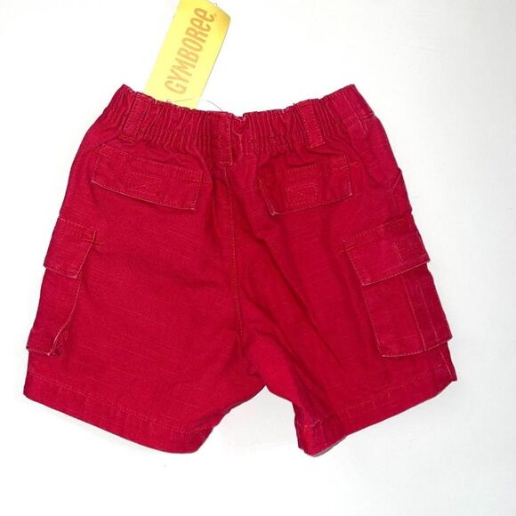Gymboree Boys Red Shorts Fire Alarm 3-6 months - Picture 2 of 3
